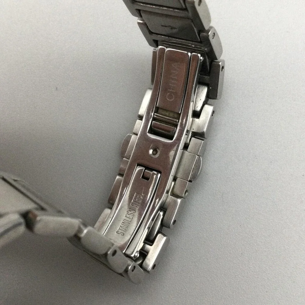 Silpada Designs Womens Watch 19mm Stainless Bracelet New Battery 7